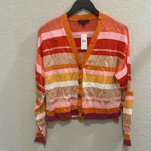 Ann Taylor Small crop top cardigan NWT